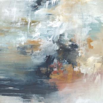 Abstract oil painting